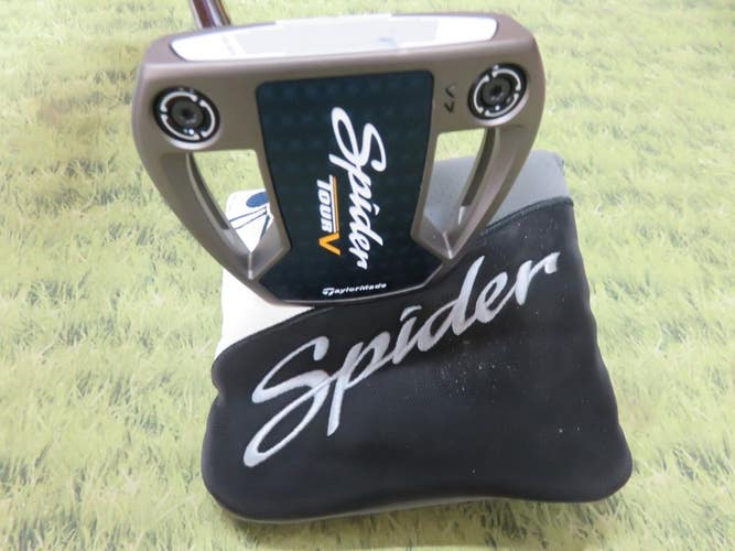 LH * Taylormade SPIDER TOUR V V7 35" Putter + HC