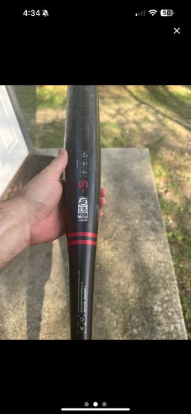 Easton Alpha ALX Alloy USSSA Certified Bat (-5) 26 oz 31" (Used)