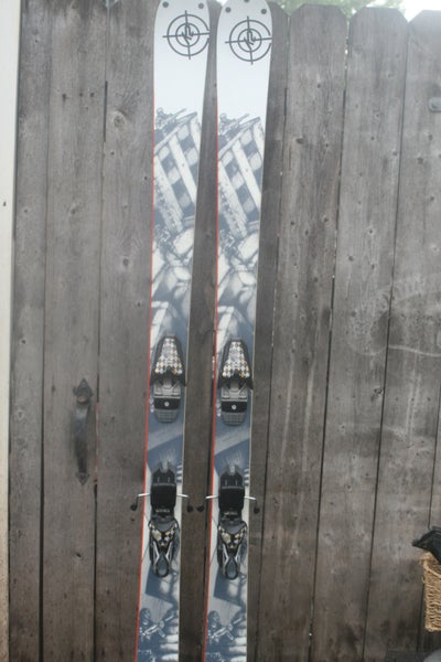 All Mountain 180 cm K2 85 Twin Tip Skis With Bindings