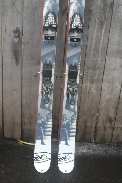 180 k2 skis All Mountain 180 cm K2 85 Twin Tip Skis With Bindings | SidelineSwap