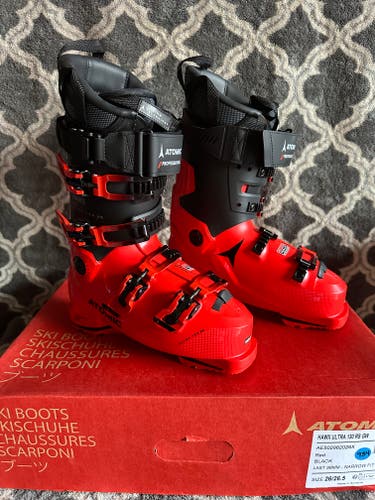 2025 Atomic Hawx Ultra 130 RS GW Ski Boots NEW! Size 26.5