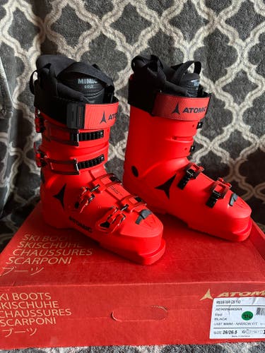 2025 Atomic Redster CS 110 Ski Boots NEW! Size 26.5