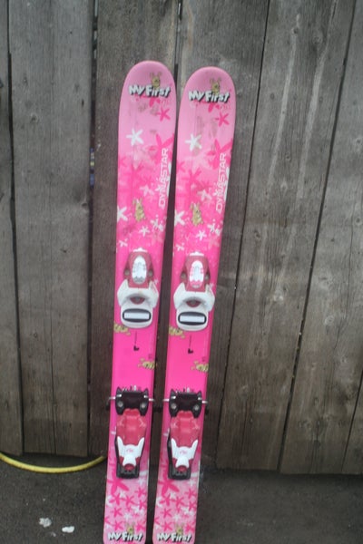 Kid's Dynastar 93 cm All Mountain My First Ski Girl Skis With Bindings