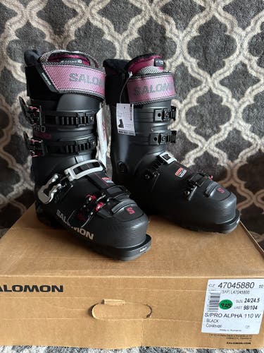 Brand New! Salomon S Pro Alpha 110-Size 24.5