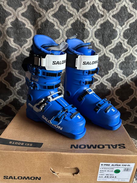 Brand New! Salomon S Pro Alpha 130 EL-Size 24.5 | SidelineSwap
