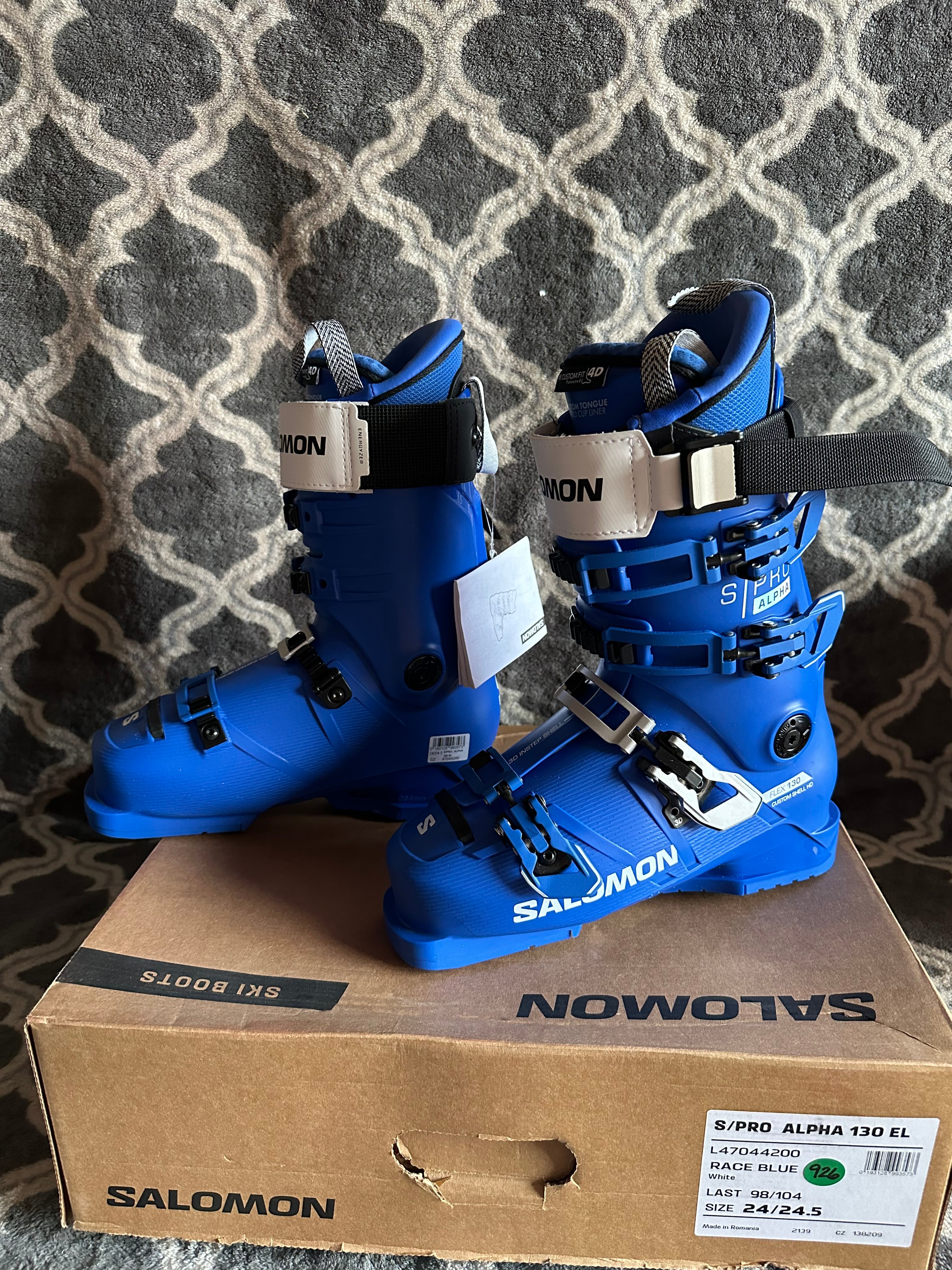 Brand New! Salomon S Pro Alpha 130 EL-Size 24.5 | SidelineSwap