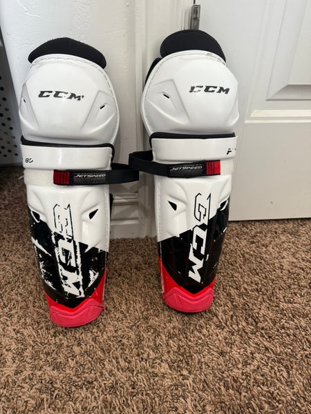 Junior CCM Jetspeed FT485 12" Shin Pads (Used)