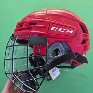 Red Small CCM Tacks 910 Helmet
