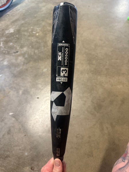 DeMarini Voodoo Hybrid BBCOR Certified Bat (-3) 27 oz 30" (Used)