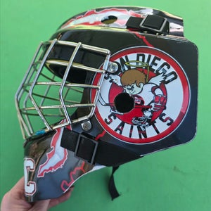 Black Junior CCM Axis 1.5 Goalie Mask