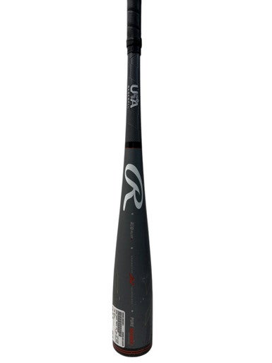 Used Rawlings RUS4MC10 BB/SB USA 2 5/8 Bat Grey And Black 28" 11835-S000198593