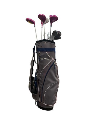 Used Wilson HOPE Womens Package Set RH Pink 11 Piece 11835-S000198649