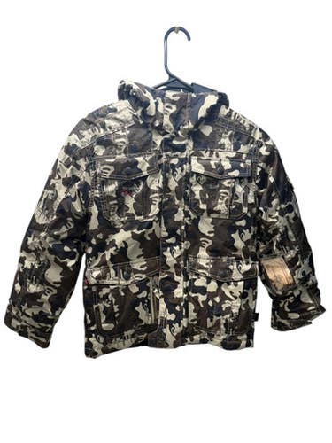 Used Quiksilver Outerwear Heavy Jacket Y Camouflage SM 11835-S000198481