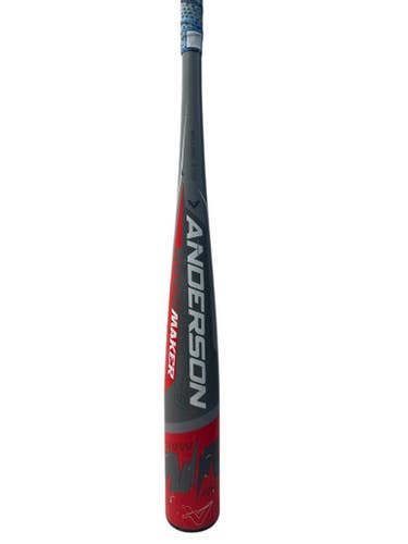 Used Anderson WIDOWMAKER BB/SB High School -3 Bat Grey 32" 11835-S000198577