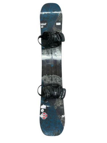 Used Burton PROCESS Mens Board/Bindings Black 162 cm 11835-S000191566