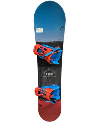 Used Head ROWDY Boys Board/Binding Black And Carolina Blue 109 cm 11835-S000193672