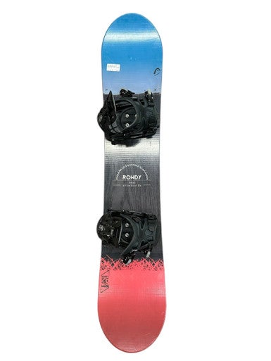 Used Head ROWDY Boys Board/Binding Black And Carolina Blue 127 cm 11835-S000193673