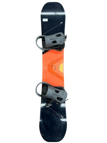 Used Head ANYTHING Mens Board/Bindings Black And Orange 144 cm 11835-S000193674