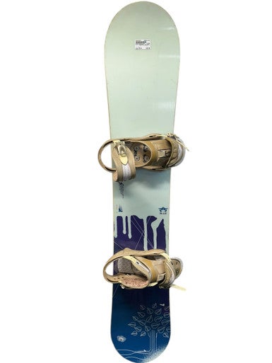 Used ELLIE SNOWBOARD 151 Womens Board/Bindings White 151 cm 11835-S000198767