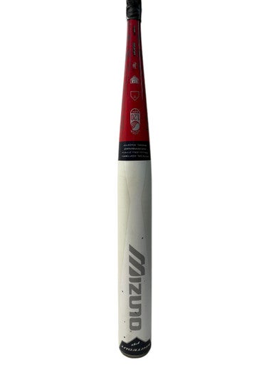 Used Mizuno 340272 BB/SB Fastpitch Bat White 33" 11835-S000198781