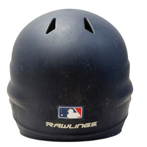 Used Rawlings RCFH Batting Helmet w/Mask Navy Blue MD 11835-S000198785