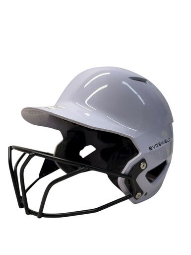 Used Evoshield WB5725906SM Batting Helmet w/Mask White SM 11835-S000198801
