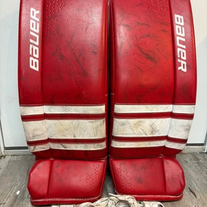 Small Junior Bauer GSX Goalie Leg Pads (Used)