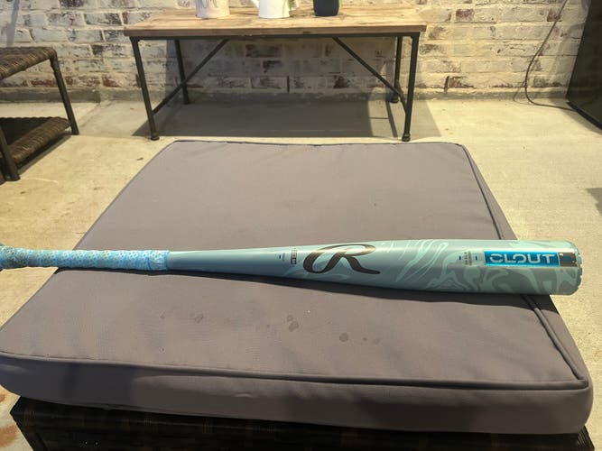 2025 Rawlings Clout AI Alloy BBCOR Certified Bat (-3) 27 oz 30" (Used)