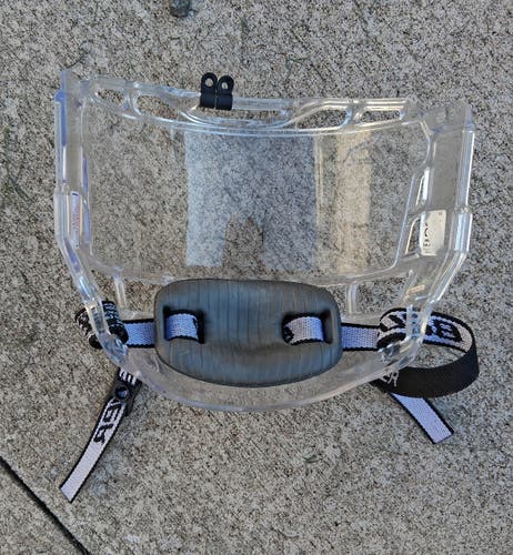 Bundle of 7 various brands and sizes face hockey cages/bubble shield (Used)