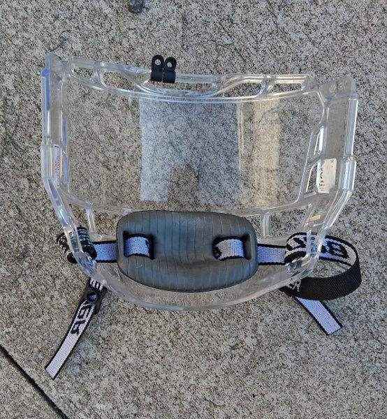 Bundle of 7 various brands and sizes face hockey cages/bubble shield (Used)