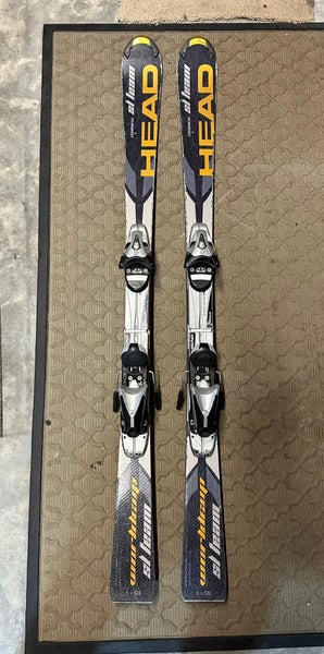 HEAD World Cup Rebels i.SL Team 136 cm Skis With Bindings (Used)