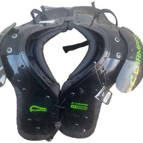 NWTS XXL Youth Champro Scorpion Shoulder Pads