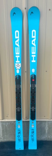 2025 Head World Cup Rebels e-SL Pro Ski w/ RP WCR 14 Race plate Size-160cm R-12M