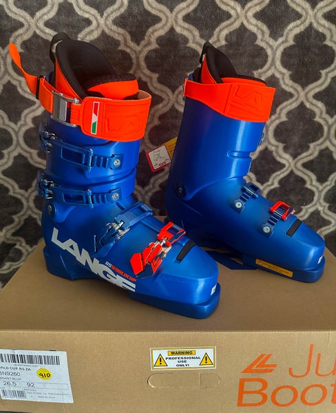 2024 Lange WC RS ZA Ski Boots Brand New! Size 26.5