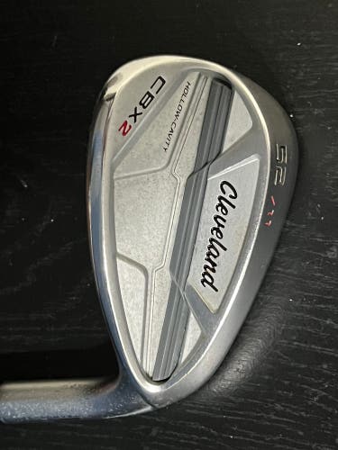*NICE* Cleveland CBX2 RH Gap 52 Deg 11 Bounce Project X LZ 5.5 Graphite MCC Mid