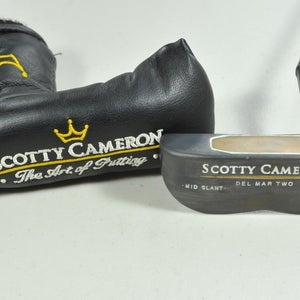 Titleist 1999 Scotty Cameron Teryllium Two Del Mar 2 35" Putter RH Steel #200020
