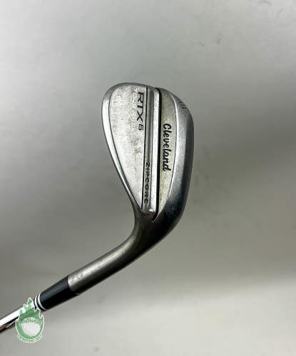 RH Cleveland RTX-6 ZipCore Tour Rack Raw Low+ Wedge 56*-08 Wedge Flex Golf Club