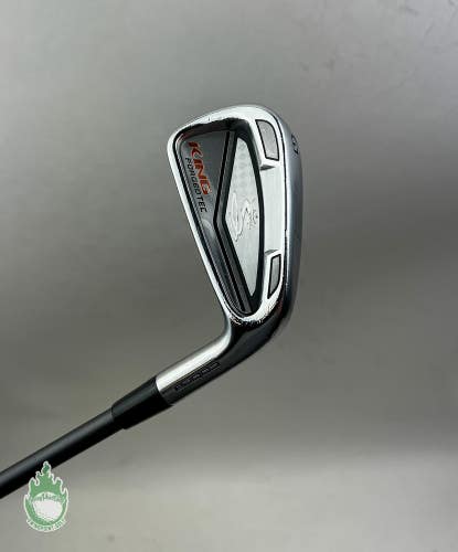Used Right Handed Cobra King Forged TEC 3 Iron X-Stiff Graphite Golf Club