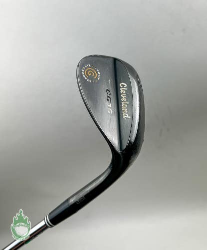 Used RH Cleveland CG15 Tour Zip Grooves Wedge 60*-12 Wedge Flex Steel Golf Club