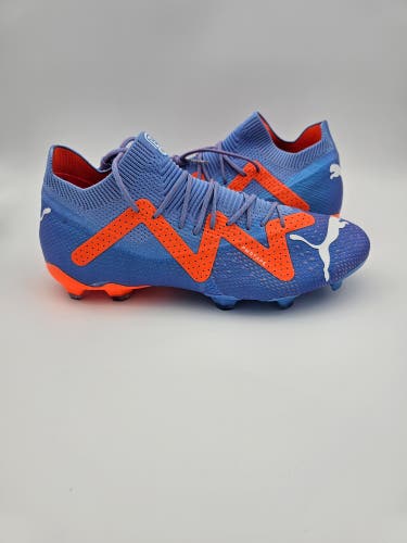 Puma Future Ultimate FG AG 'Supercharge Pack- Blue Glimmer' Soccer Cleats Men's Size 8