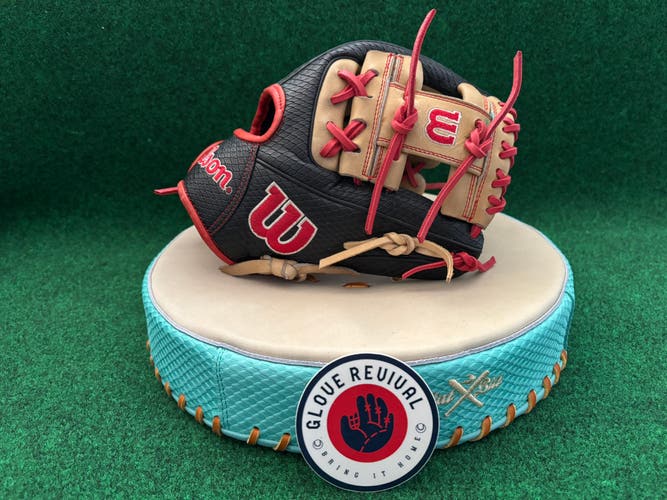 2021 Wilson A2000 PF88 Snakeskin RH Infield Baseball Glove 11.25" (Used)