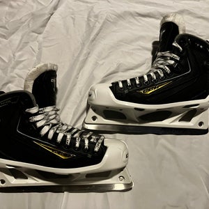CCM RibCor 44K Senior Pro Hockey Goalie Skates 7D 7 D New