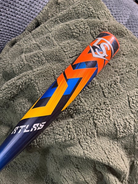 2024 LOUISVILLE SLUGGER ATLAS Alloy BBCOR Certified Bat (-3) 30 oz 33" (Used)