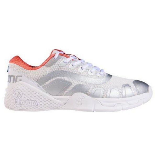 *NIB* WOMEN SALMING RECOIL KOBRA INDOOR / SQUASH SHOES (WHT/LVNG CORAL) 12320078