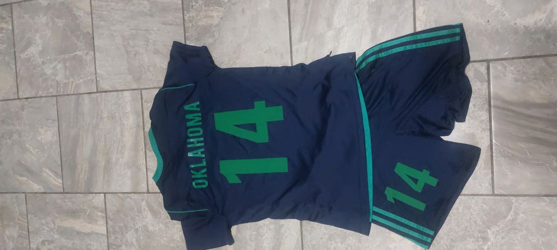 game worn numbered Adidas Jersey (Used)