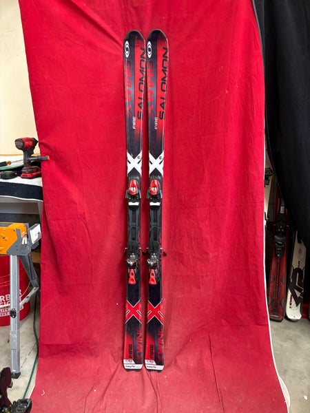 Salomon 178 cm Skis With Bindings (Used)