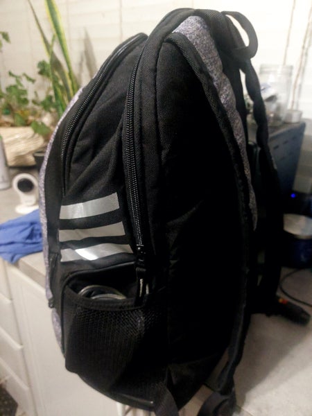 Gray Kids Unisex Adidas Backpack (Used)