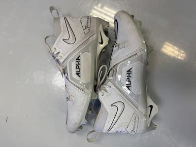 Used Nike Adult FB Cleats White Senior 13 11860-S000298936