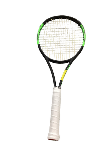 Used Wilson BLADE 98 16X19 V6.0 Adult Tennis Racquet Black 4 3/8" 11613-S000169122