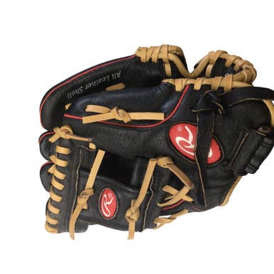 Used Rawlings HIGHLIGHT SERIES BB/SB Glove RH Throw Black 10 1/2" 11760-S000082830